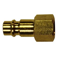 HI-FLO V-STYLE 1/4" FNPT BRASS PLUG